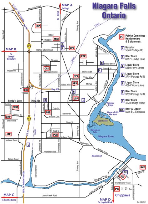 Niagara-On-The-Lake – Wine Country Ontario within Printable Map Of ...