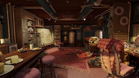 ArtStation - 3D Art: Airship Interior