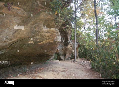 Red River Gorge Scenic Byway - Angel Windows. Several "windows" in the ...