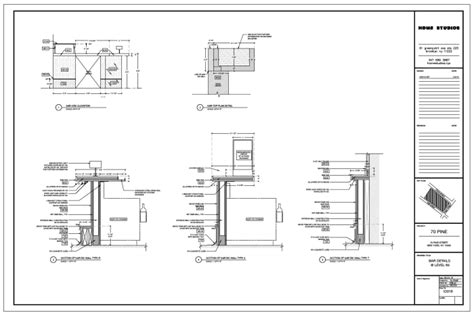 Bar & Millwork Details by Julia Jacob at Coroflot.com