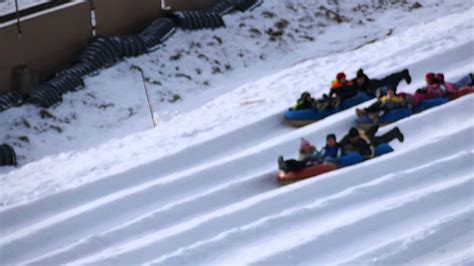 CAMELBACK near New York Snow tubing Parent's View - YouTube