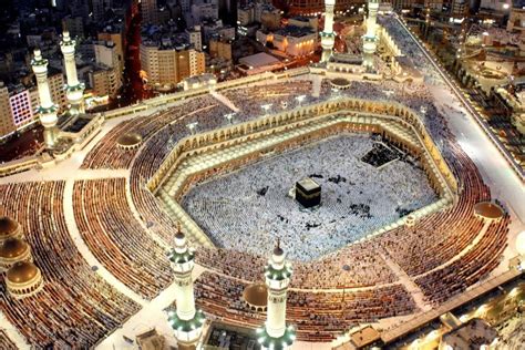 aerial views of Makkah