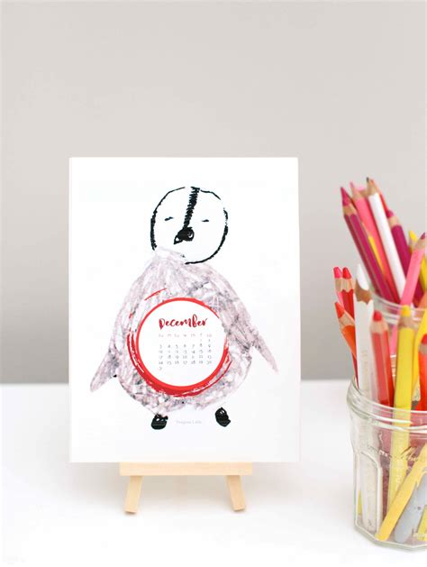 Desk calendar made from kids artwork Diy Holiday Gifts, Diy Gifts For Kids, Christmas Gifts, Art ...