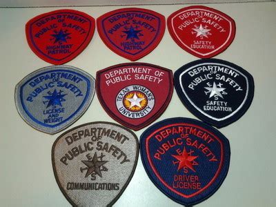 20 TEXAS DPS POLICE PATCHES LOT | #291507716