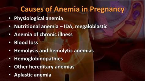 PPT - ANEMIA IN PREGNANCY PowerPoint Presentation - ID:1384889