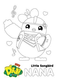 9 Colouring Sheets | Nursery Rhymes | Didi & Friends ideas | free ...