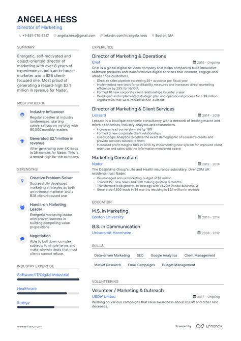 One Page Resume Templates for 2024 | PDF & TXT