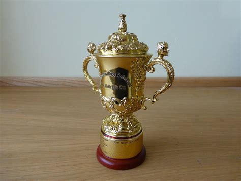 Rugby World Cup brand new Webb Ellis Cup replica trophy in mint ...