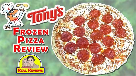 Tony's Pepperoni Frozen Pizza REAL Review - YouTube