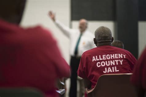 Allegheny County Jail inmates find peace in Good Friday service | TribLIVE