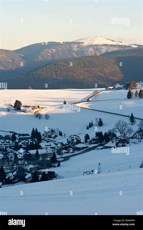 Black Forest in the winter Stock Photo - Alamy