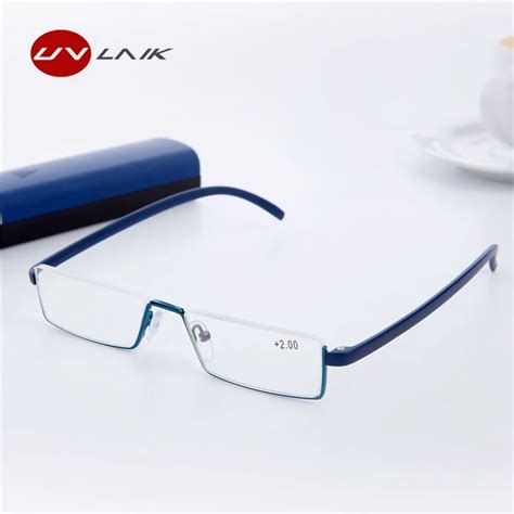 UVLAIK TR90 Reading Glasses Women Men Lightweight Frame Resin Lenses Presbyopic Glasses Reader ...