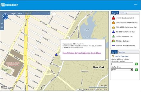 Con Edison Power Outage Map - Maping Resources