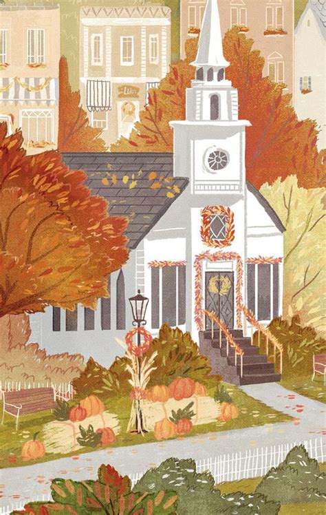 Stars Hollow autumn Festival Travel Poster - Etsy