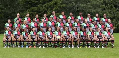 Harlequins Rugby Photos Photos - Harlequins Photocall - Zimbio