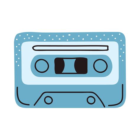 music cassette retro 12390214 Vector Art at Vecteezy