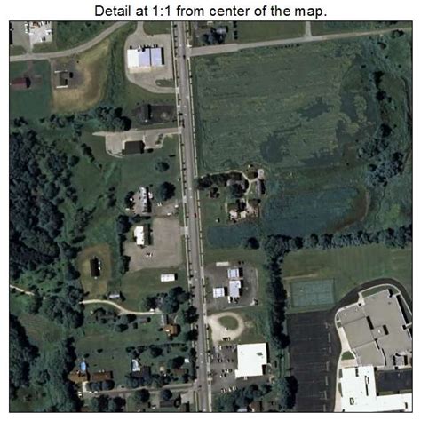 Aerial Photography Map of Markesan, WI Wisconsin