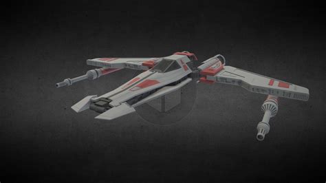 Star Wars: Liberator-class Starfighter - Download Free 3D model by Daniel (@DanielAndersson ...