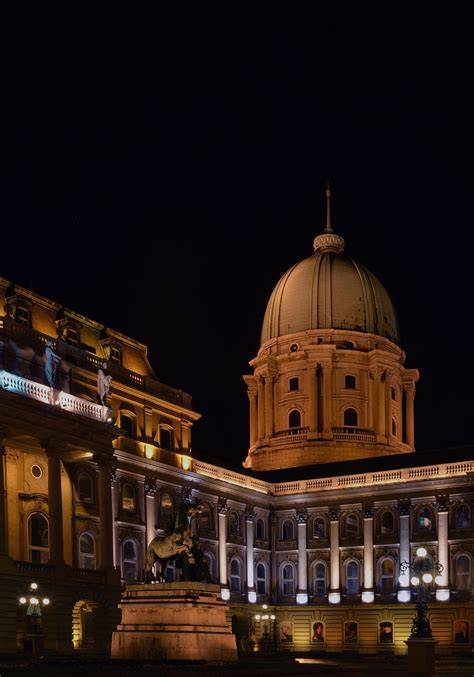 Download free photo of Buda castle,budapest,castle,at night,scape - from needpix.com