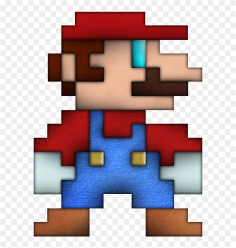 8 Bit Mario Png - 8 Bit Pixel Mario, Transparent Png - 800x1000 (#790813) - PinPng