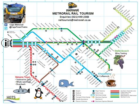 15 Maps Of Cape Town That Will Help You Make Sense Of The Mother City ...