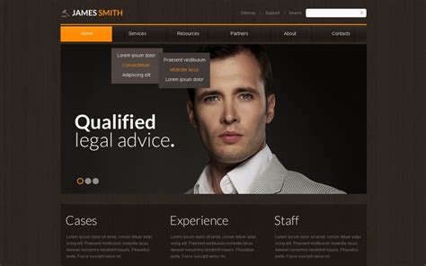 Attorney Website Template