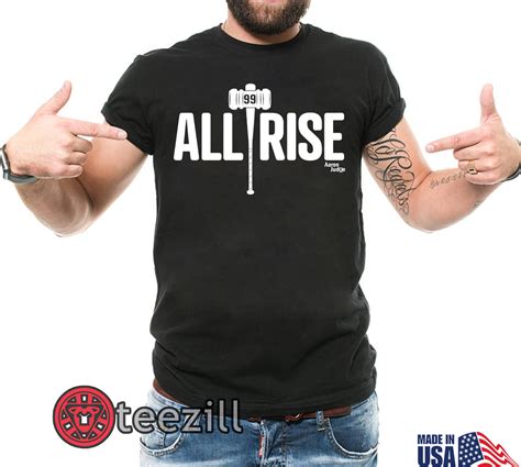 All Rise Shirt Aaron Judge Tshirt - TeeZill