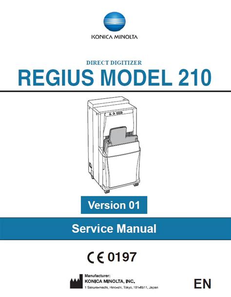 Konica Minolta REGIUS 210 Service Manual Download in pdf