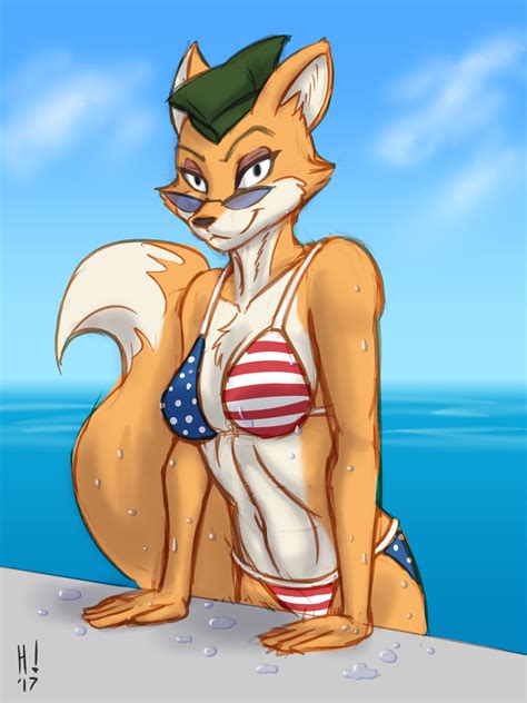 Lt. vixen bikini | Squirrel and Hedgehog | Know Your Meme