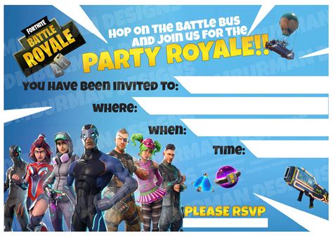 Excited to share the latest addition to my #etsy shop: Fortnite Birthday Part… | Pizza party ...