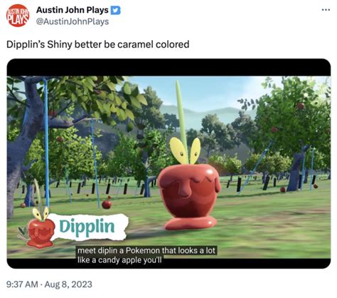 Better Be Caramel Apple shiny | Dipplin | Know Your Meme