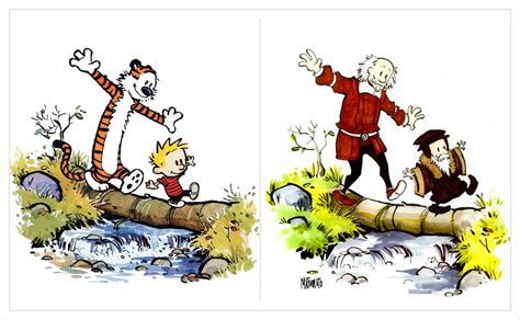 Calvin and Hobbes (the real ones)