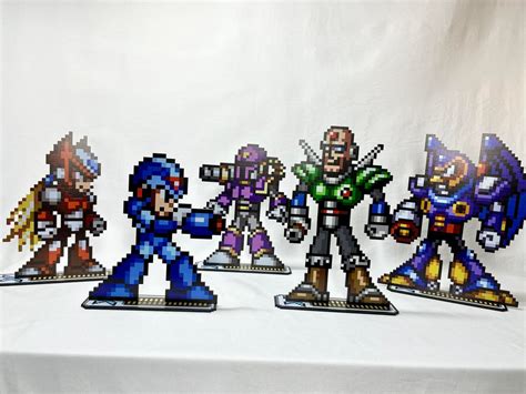 Mega Man X Sprites Nintendo Video Game Inspired - Etsy