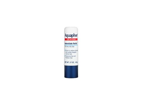 Aquaphor Lip Repair Stick Immediate Relief, .17 oz Ingredients and Reviews