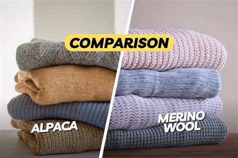 Alpaca Vs Merino Wool: Differences & Similarities [2024]