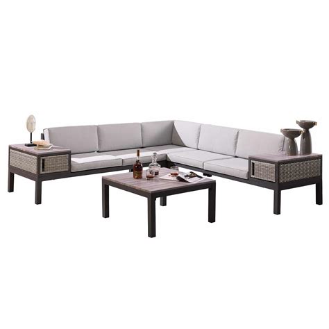 Outdoor wicker sofa OD838 - Outdoor Furniture Supplier