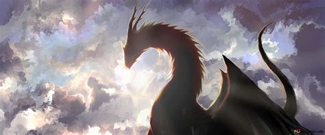 Dragon Fantasy Art, Fire Breather 4K wallpaper download