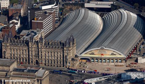 aeroengland | aerial photograph of Liverpool Lime Street Station