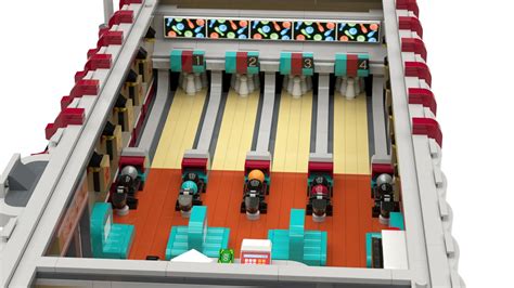 LEGO Ideas Modell zur Retro Bowling Alley erreicht 10.000 Unterstützer