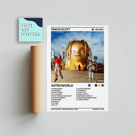 Travis Scott Astroworld Album Cover Poster Poster Print - Etsy