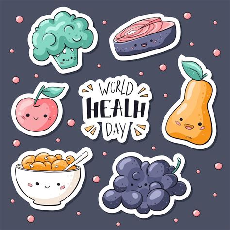 Healthy Food Stickers