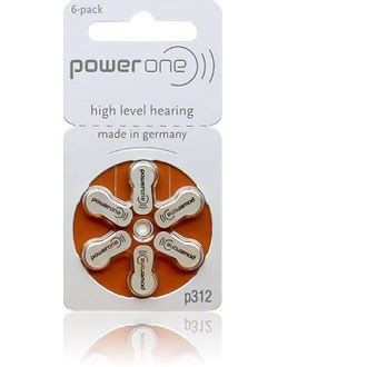 Power One 312 - Use Your Hearing Aid's Capacity