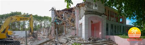 Demolition Begins On Pablo Escobar's Miami Beach House - Photos & Video — Golden Dusk Photography