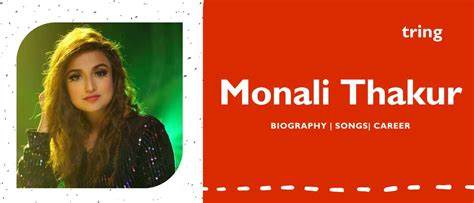 Monali Thakur - Songs Age, Husband, Family, Career