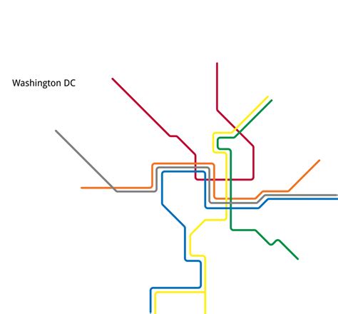 Subway maps v actual subway paths | Subway map, Map, Subway