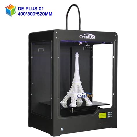 Free shipping CreatBot 3D Printer DE PLUS single extruder available ...