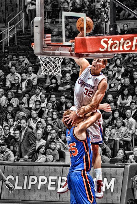 Blake Griffin Dunk on Mozgov by rhurst on DeviantArt