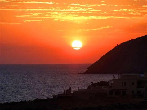 sunset crete | Crete island, Sunset sea, Places to travel