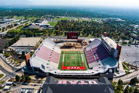 Rice Eccles Stadium Aerial Construction Photos – Ute Hub