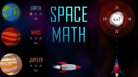 Space Math - Math game & multiplication tables | Android Gameplay - YouTube